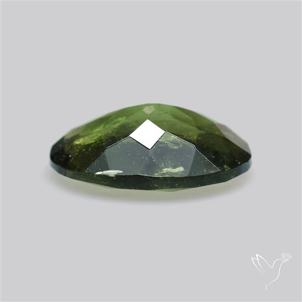 Czech Moldavite Rare Large Size Faceted