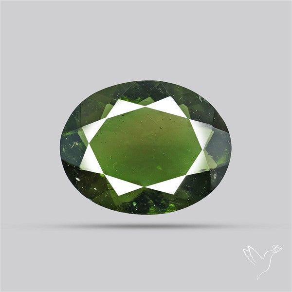 Czech Moldavite Rare Large Size Faceted