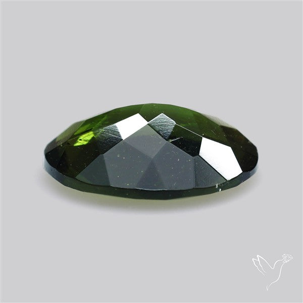 Czech Moldavite Rare Large Size Faceted