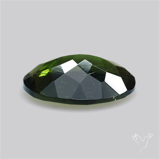 Czech Moldavite Rare Large Size Faceted