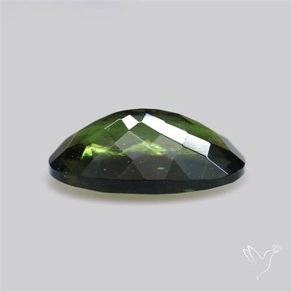 Czech Moldavite Rare Large Size Faceted