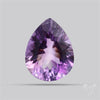 Millenium Cut Faceted Amethyst Concave Cut