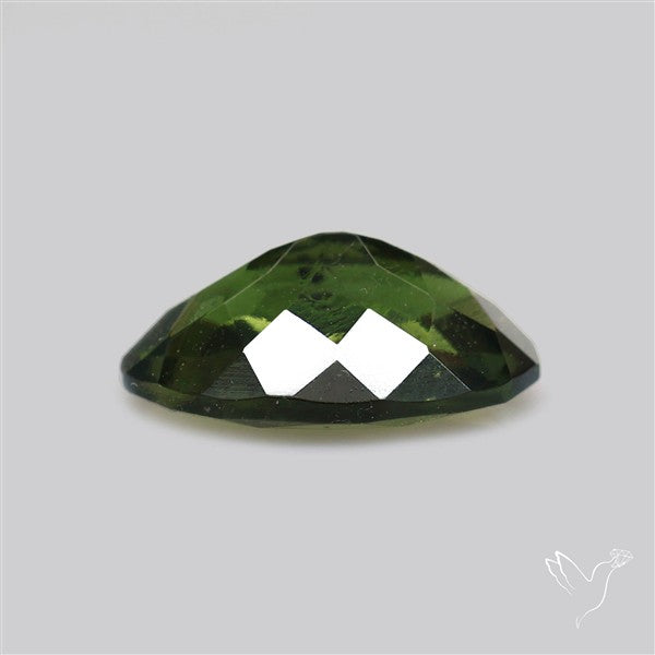 Czech Moldavite Rare Large Size Faceted