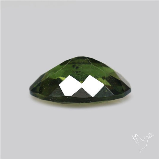 Czech Moldavite Rare Large Size Faceted