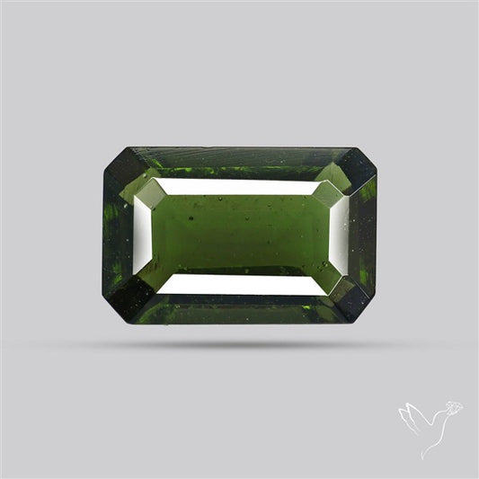 Czech Moldavite Rare Large Size Faceted