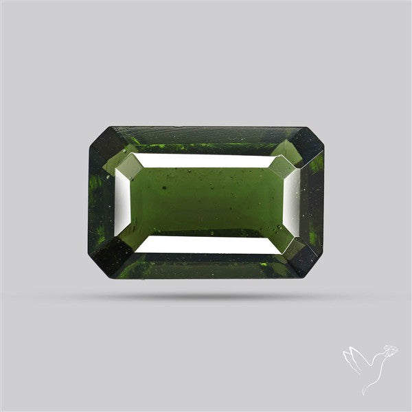 Czech Moldavite Rare Large Size Faceted