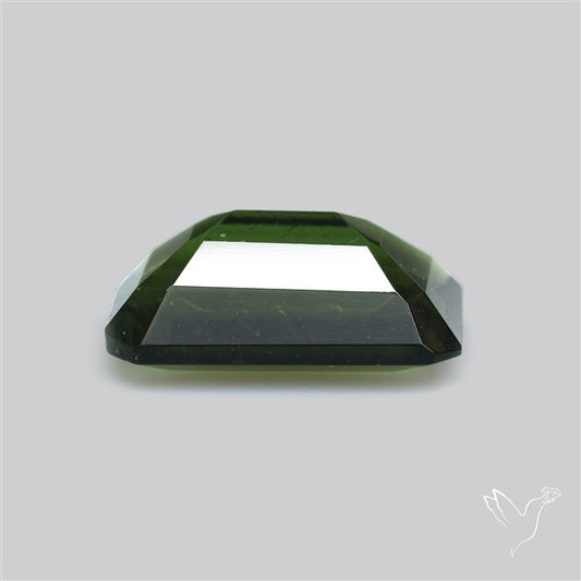 Czech Moldavite Rare Large Size Faceted