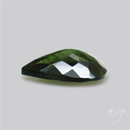 Czech Moldavite Rare Large Size Faceted