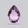 Millenium Cut Faceted Amethyst Concave Cut