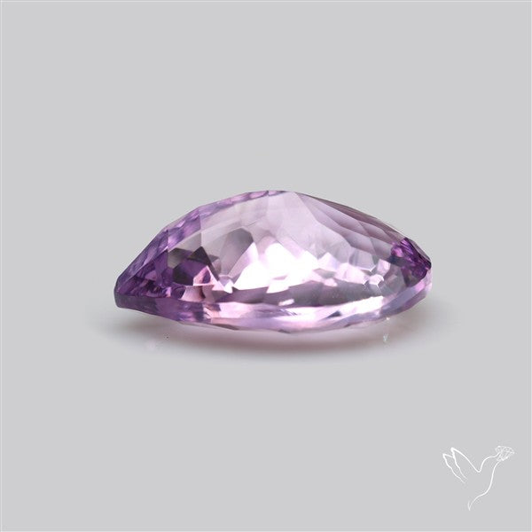 Millenium Cut Faceted Amethyst Concave Cut