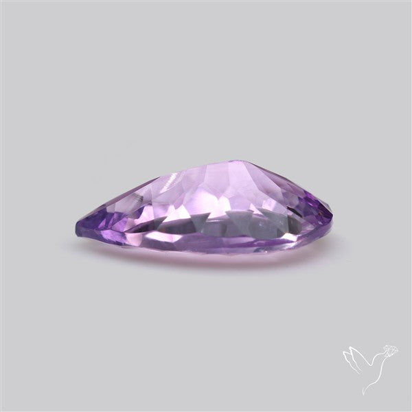 Millenium Cut Faceted Amethyst Concave Cut