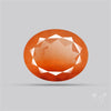 Faceted Brazilian Papaya Quartz
