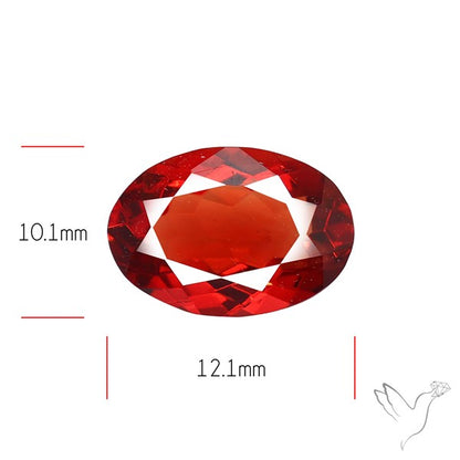 Faceted Oregon Sunstone Plagioclase Feldspar