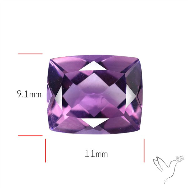 Amethyst Faceted Cut Fine Gemstone