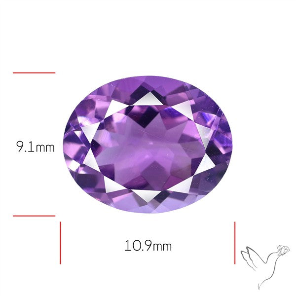 Amethyst Faceted Cut Fine Gemstone