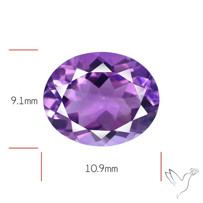 Amethyst Faceted Cut Fine Gemstone
