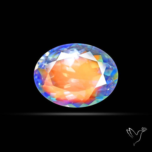 Malagasy Fine Moonstone Clean Faceted High Grade Gemstone