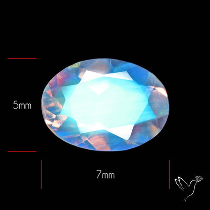 Malagasy Fine Moonstone Clean Faceted High Grade Gemstone