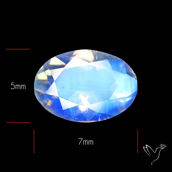 Malagasy Fine Moonstone Clean Faceted High Grade Gemstone