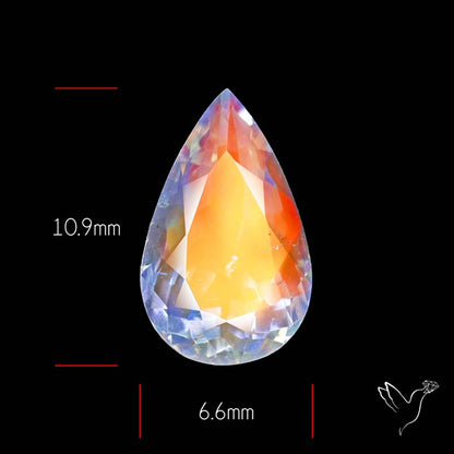 Malagasy Fine Moonstone Clean Faceted High Grade Gemstone