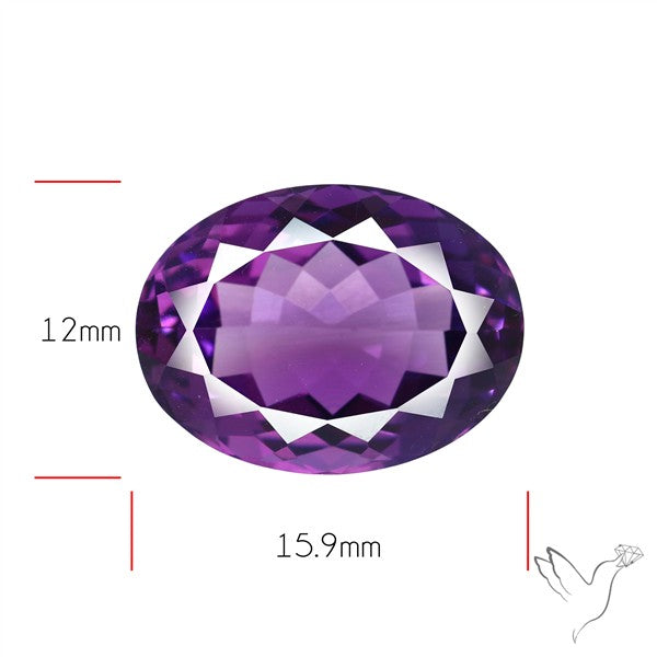 Amethyst Faceted Cut Fine Gemstone