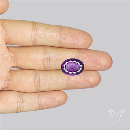 Amethyst Faceted Cut Fine Gemstone