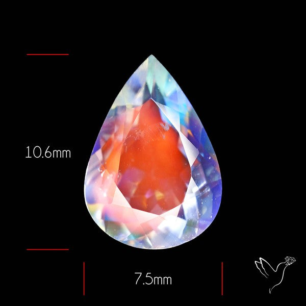 Malagasy Fine Moonstone Clean Faceted High Grade Gemstone