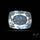 Moss Aquamarine with Rainbow Inclusions