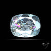 Moss Aquamarine with Rainbow Inclusions
