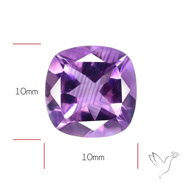 Amethyst Faceted Cut Fine Gemstone
