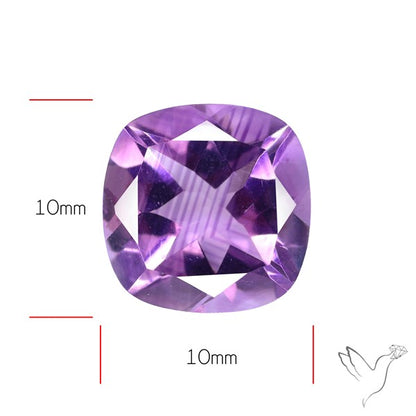 Amethyst Faceted Cut Fine Gemstone