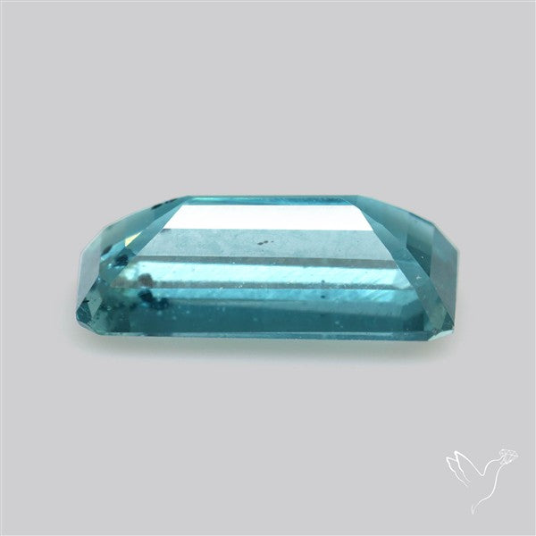 Faceted Teal Moss Kyanite