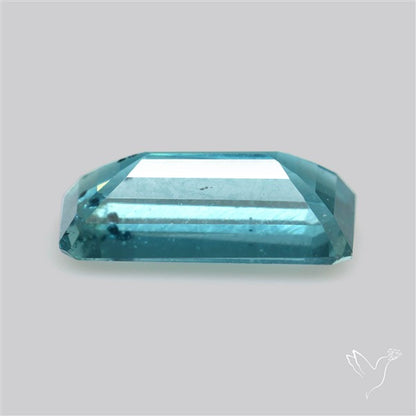 Faceted Teal Moss Kyanite