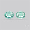 Faceted Paraiba Blue Kyanite Pair