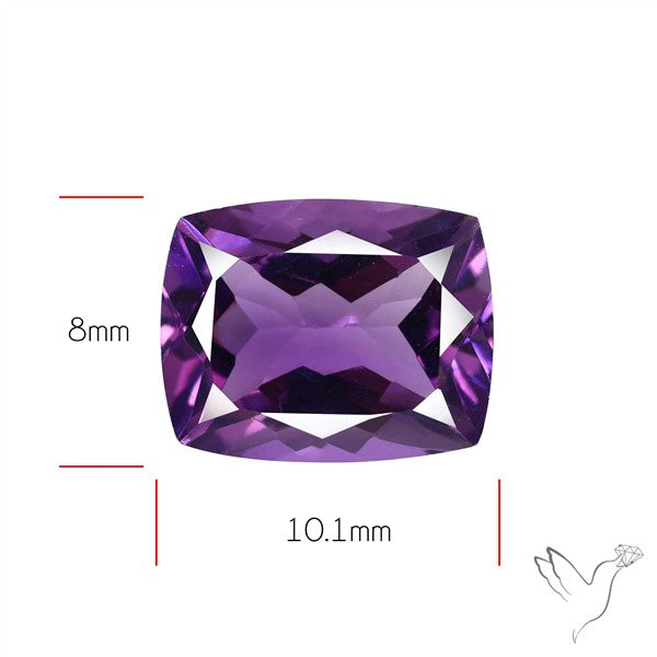 Amethyst Faceted Cut Fine Gemstone
