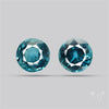 Faceted Teal Blue Kyanite Pair