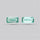 Faceted Paraiba Blue Kyanite Pair