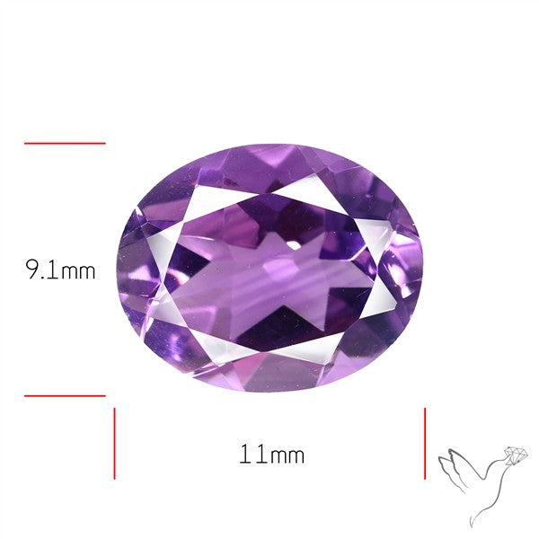 Amethyst Faceted Cut Fine Gemstone