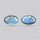 Faceted Blue Labradorite Pair