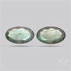 Faceted Blue Labradorite Pair
