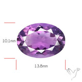 Amethyst Faceted Cut Fine Gemstone