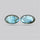 Faceted Blue Labradorite Pair