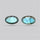 Faceted Blue Labradorite Pair