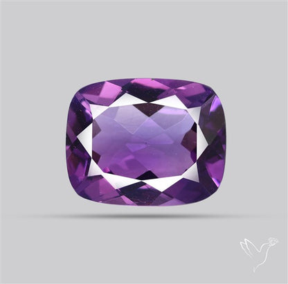Amethyst Faceted Cut Fine Gemstone