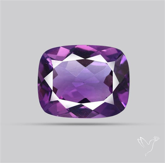Amethyst Faceted Cut Fine Gemstone
