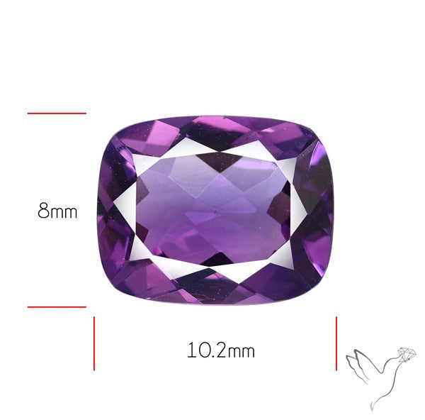 Amethyst Faceted Cut Fine Gemstone