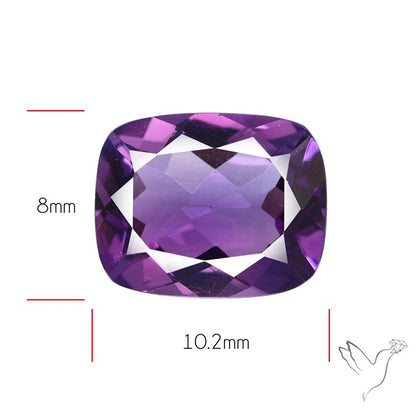 Amethyst Faceted Cut Fine Gemstone