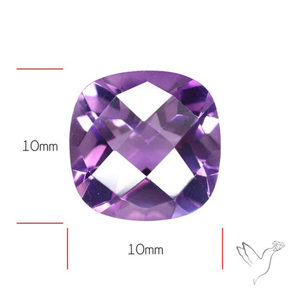 Amethyst Faceted Cut Fine Gemstone