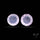 Brazilian Rose Quartz Pair Faceted Fine Gemstone