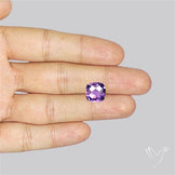 Amethyst Faceted Cut Fine Gemstone